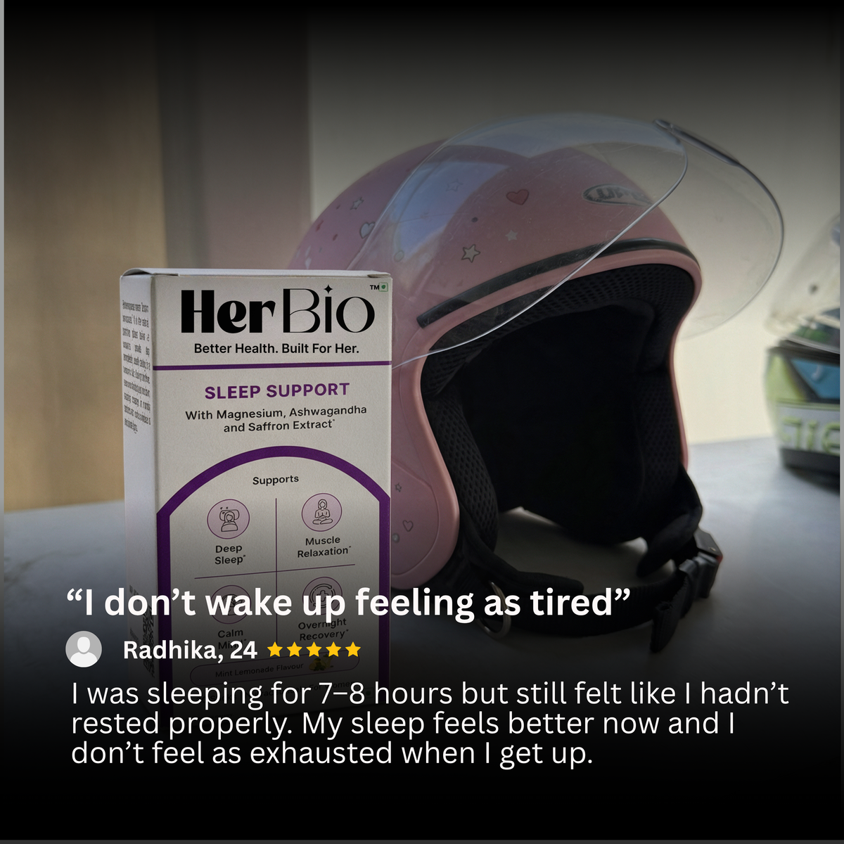 Hear it from her